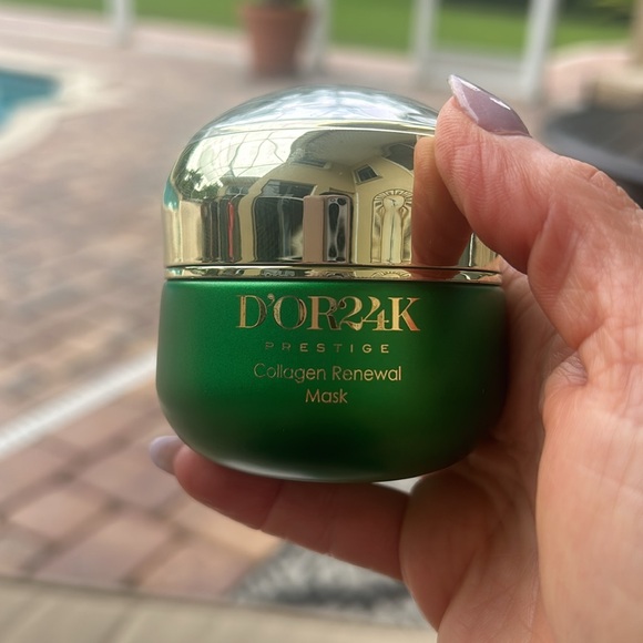 D’OR24K PRESTIGE COLLAGEN RENEWAL MASK FULL SIZE NEW LUXURY SKIN CARE HYDRATE - Picture 8 of 17